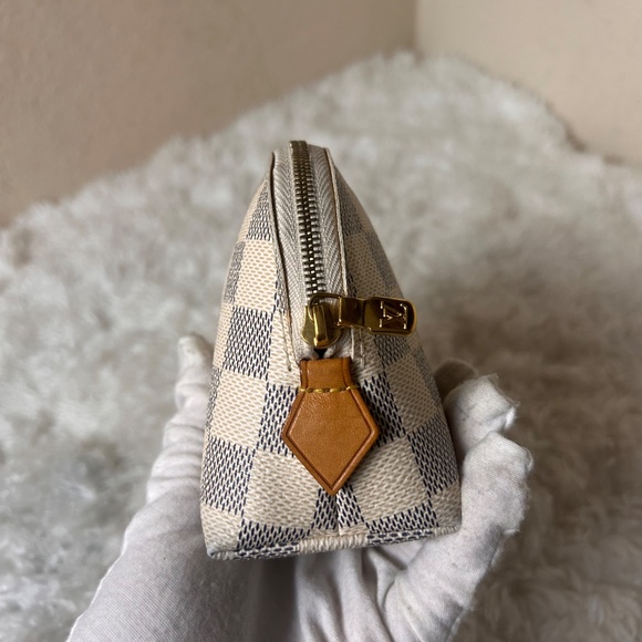 Louis Vuitton Damier Azur Cosmetic Pouch PM - Picture 2 of 7
